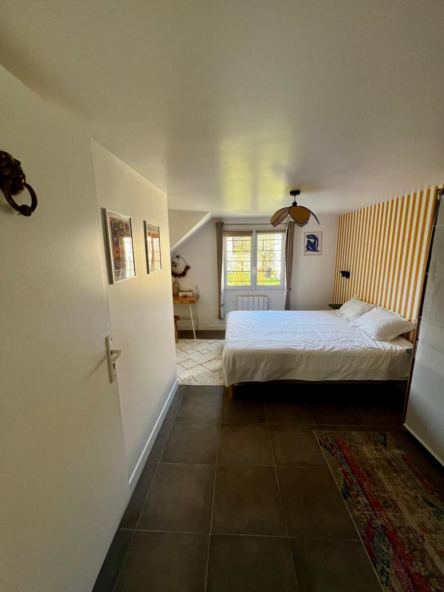 Chambre Dans Maison Meuliere Avec Jardin Chelles  Dış mekan fotoğraf